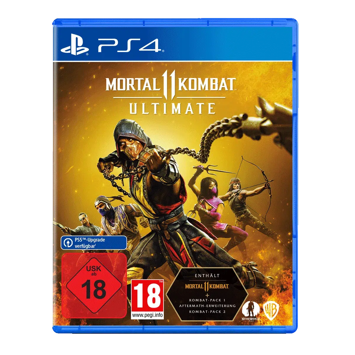 1061159_MortalKombat11_PS4 Mortal Kombat 11 Ultimate (PS4) Cover