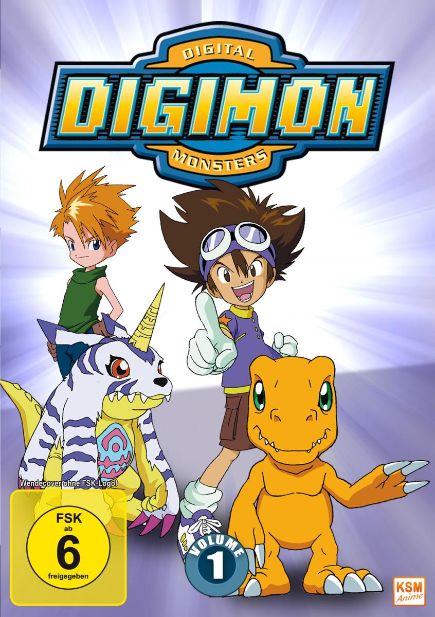 Digimon Adventure - Volume 1: Episode 01-18 [DVD] Cover