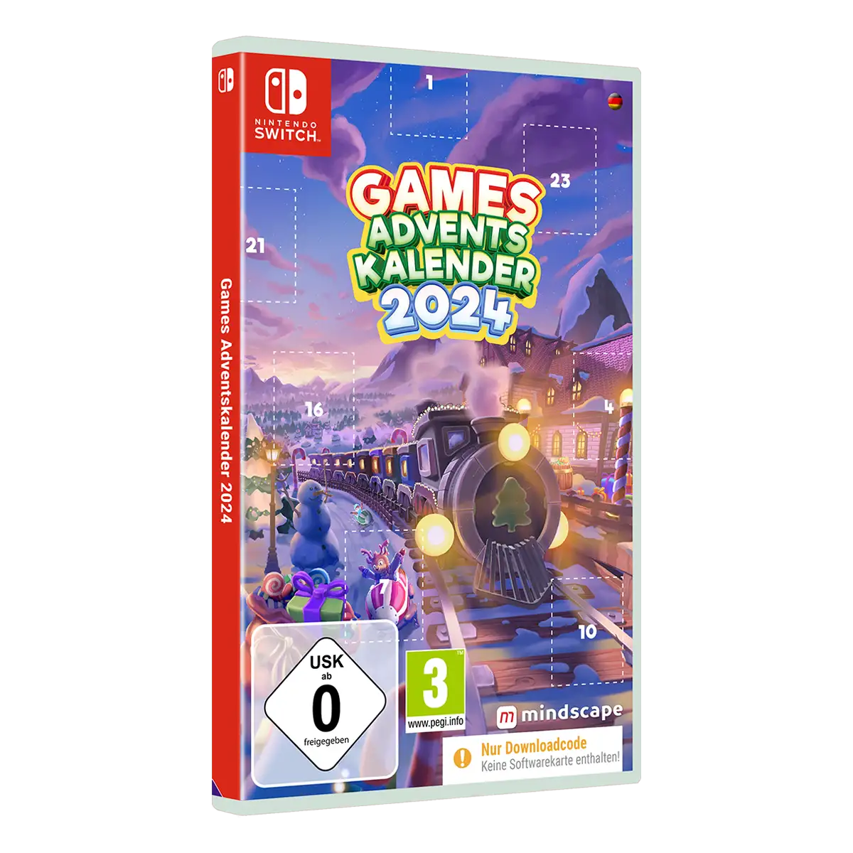 Games Adventskalender 2024 (Code in a Box) (Switch) Games Adventskalender 2024 (Code in a Box) (Switch)