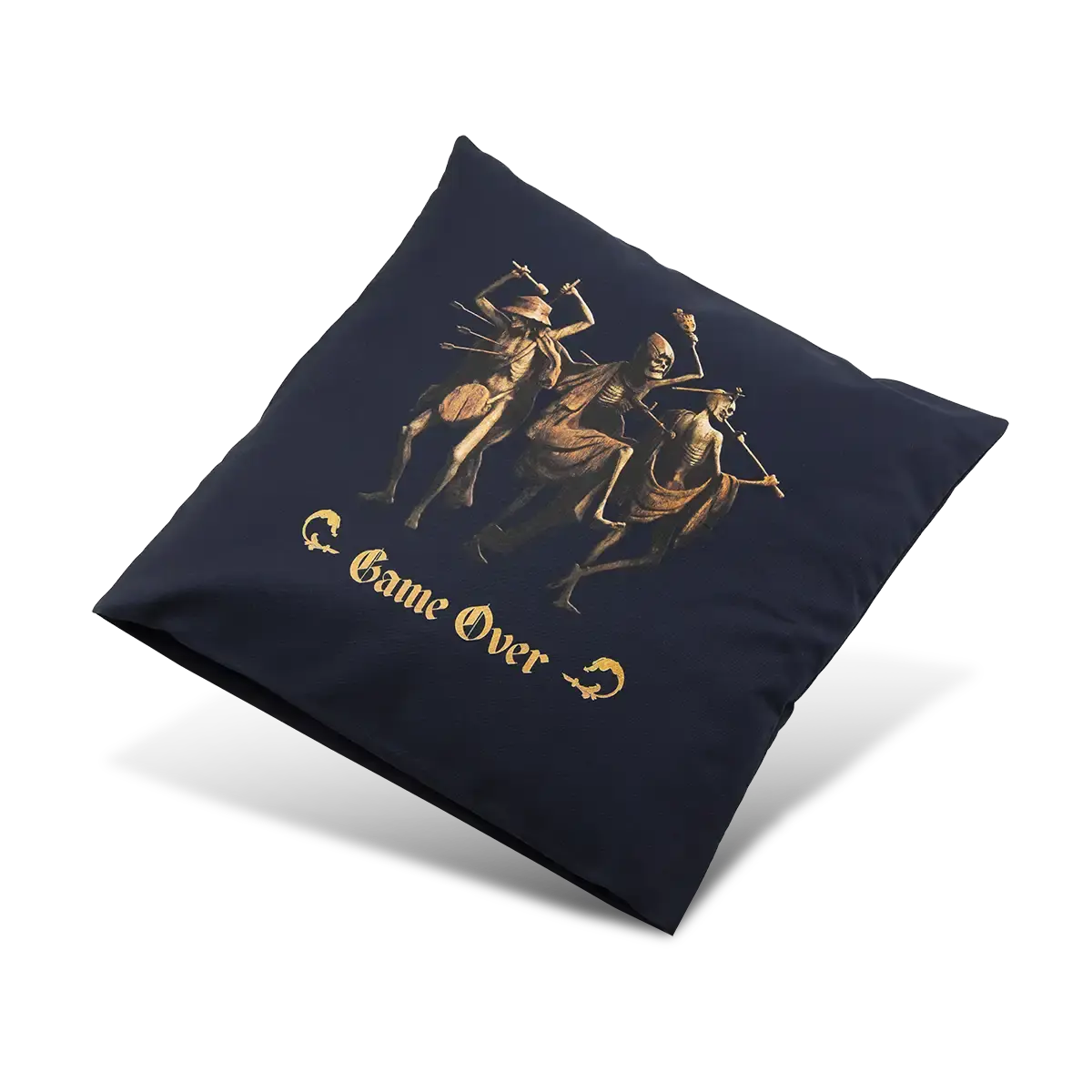 Kingdom Come: Deliverance II Pillow "Game Over" Navy