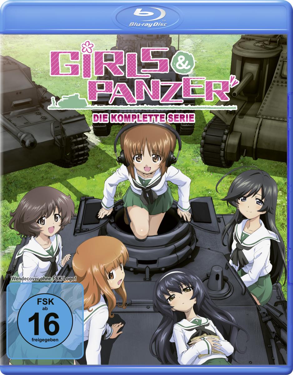 Girls & Panzer - Die komplette Serie (Volume 1-3 + OVA) [Blu-ray]