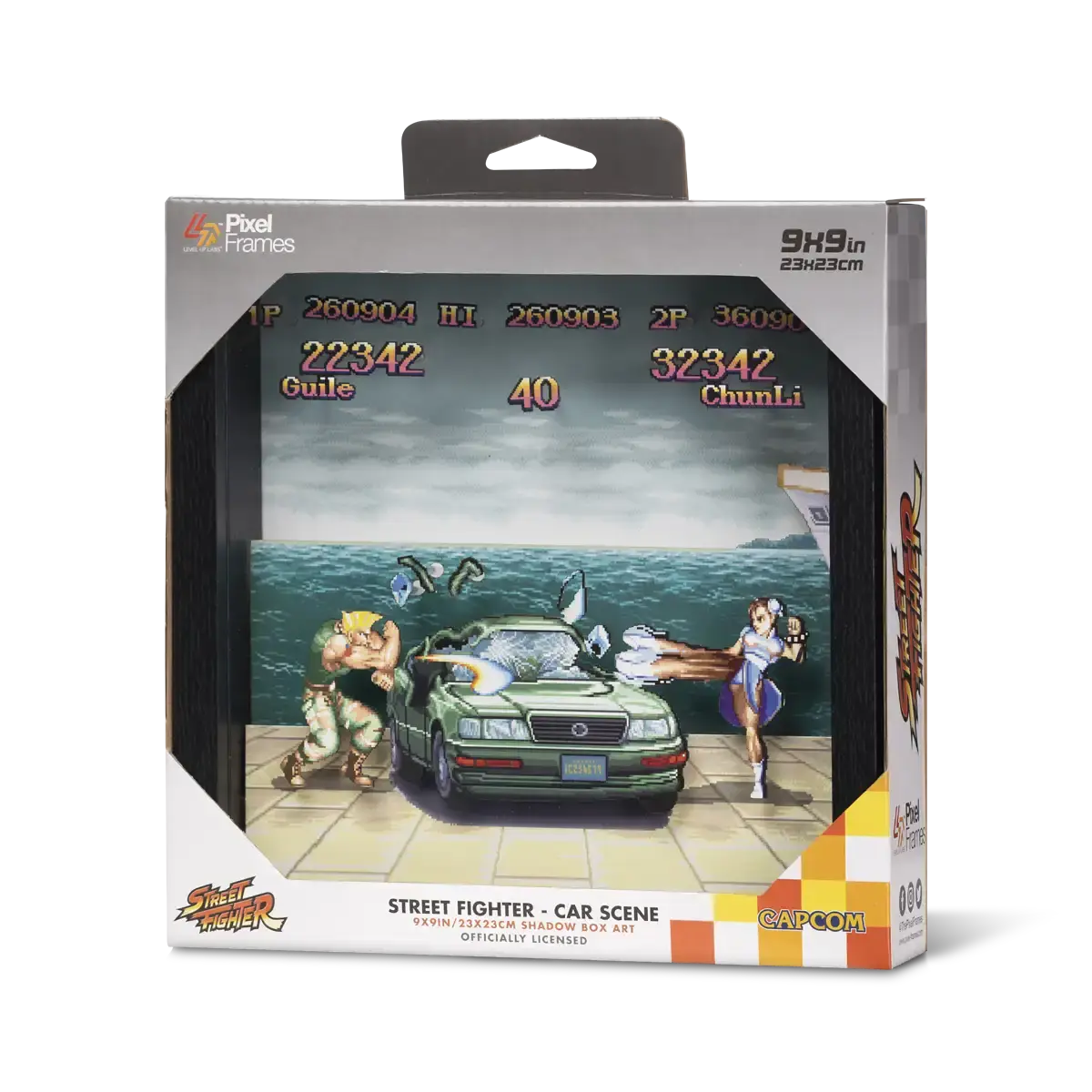 Pixel Frames Street Fighter "Car Scene" Pixel Frames Street Fighter "Car Scene"