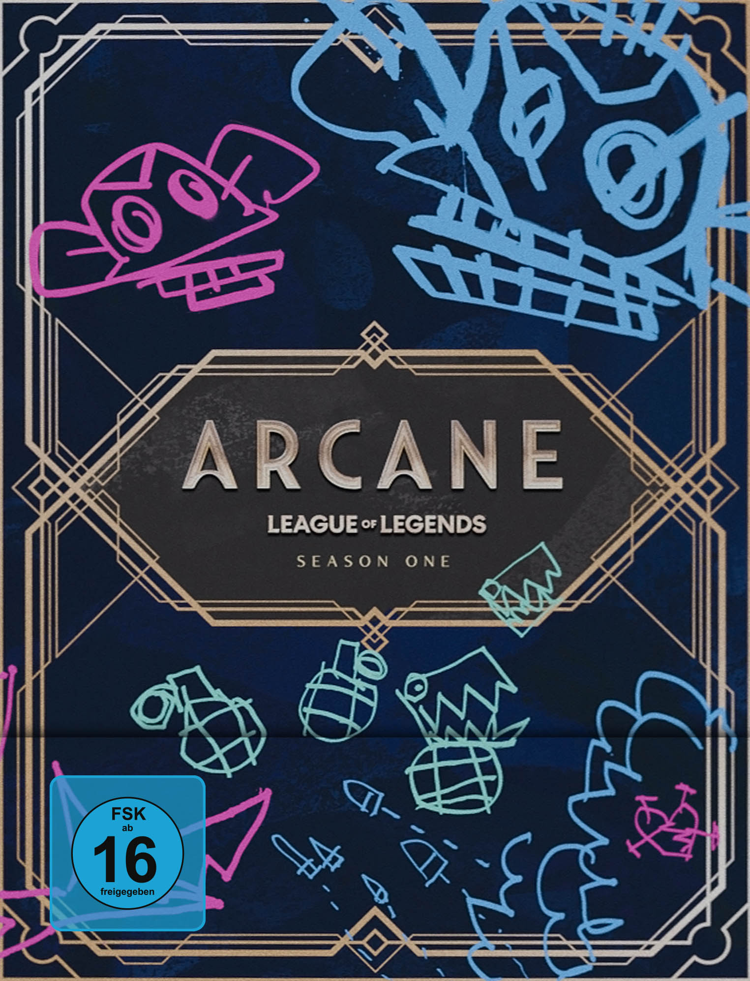 Arcane - League of Legends - Staffel 1 (Deluxe Edition, 3 4K-UHDs+3 Blu-rays) (exkl. Shop) Arcane - League of Legends - Staffel 1 (Deluxe Edition, 3 4K-UHDs+3 Blu-rays) (exkl. Shop)