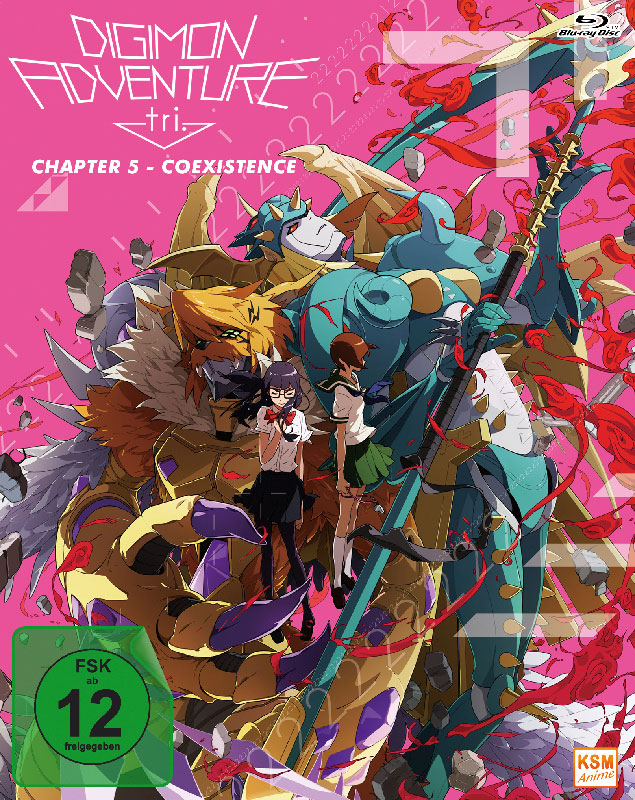 Digimon Adventure tri. Chapter 5 - Coexistence Blu-ray Cover