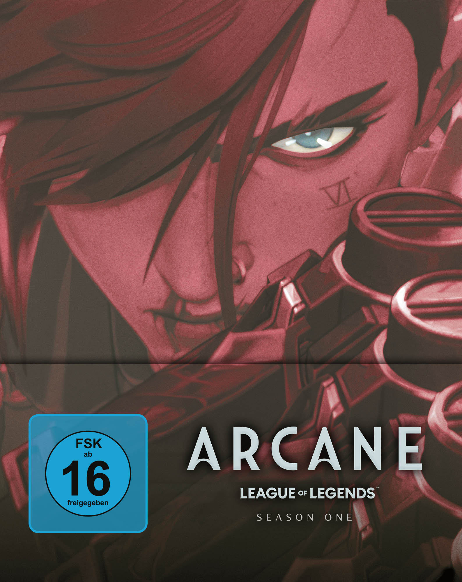 Arcane - League of Legends - Staffel 1 (Steelbook, 3 Blu-rays) Cover