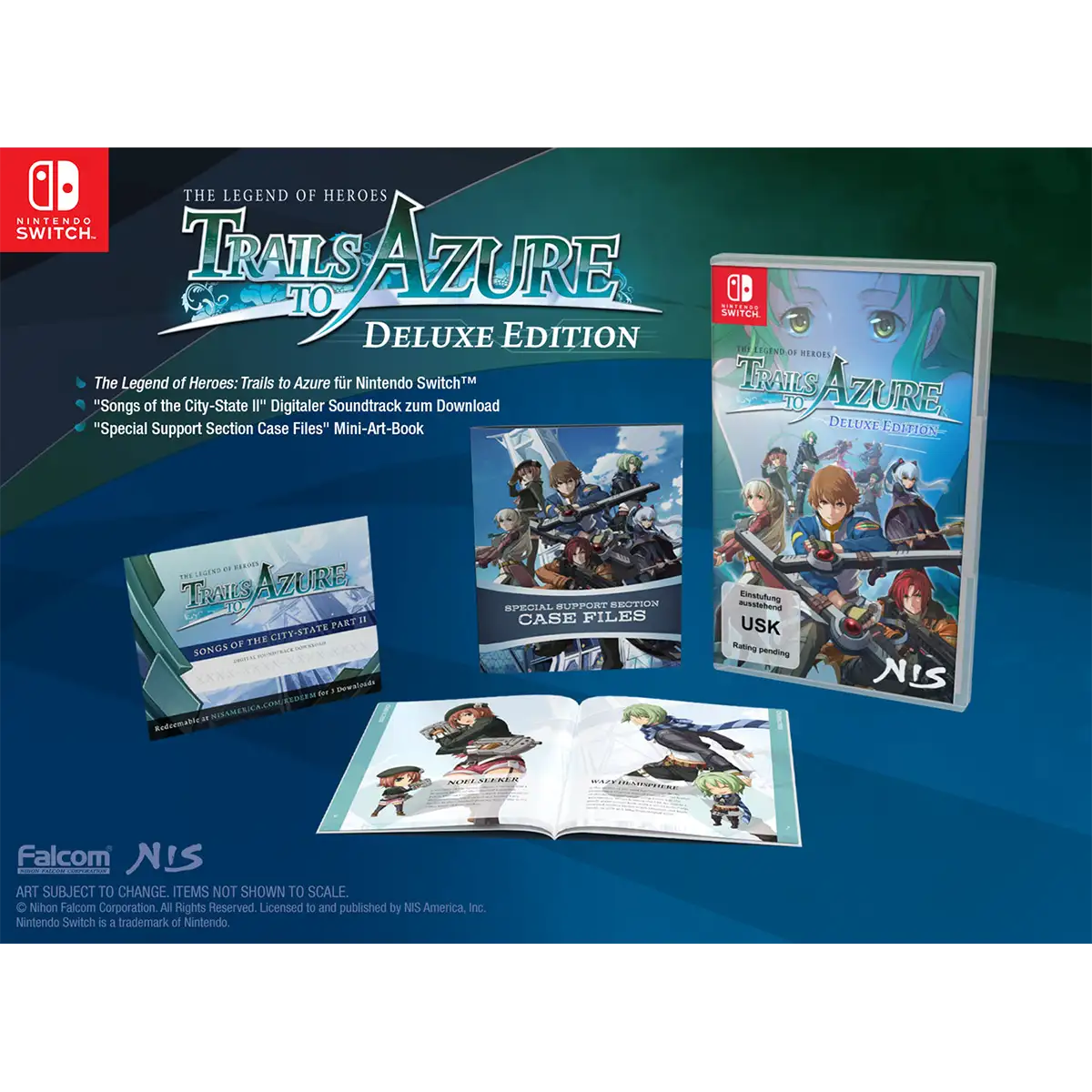 The Legend of Heroes: Trails to Azure (Switch) The Legend of Heroes: Trails to Azure (Switch)