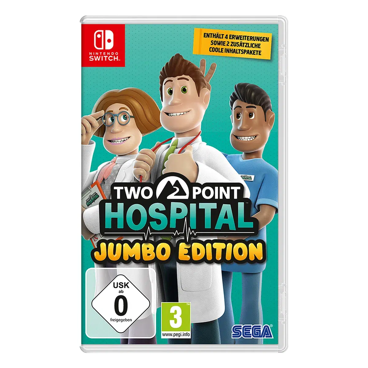 Two Point Hospital: Jumbo Edition (Switch)