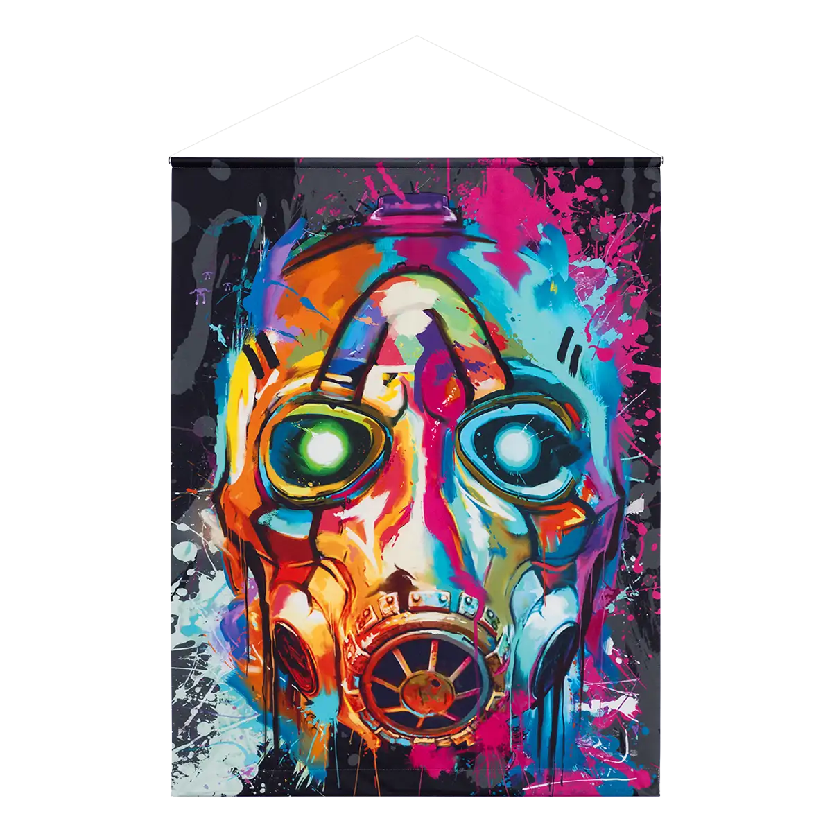 Borderlands Canvas Poster “Mask Pop Art” Cover Borderlands Canvas Poster “Mask Pop Art” Cover