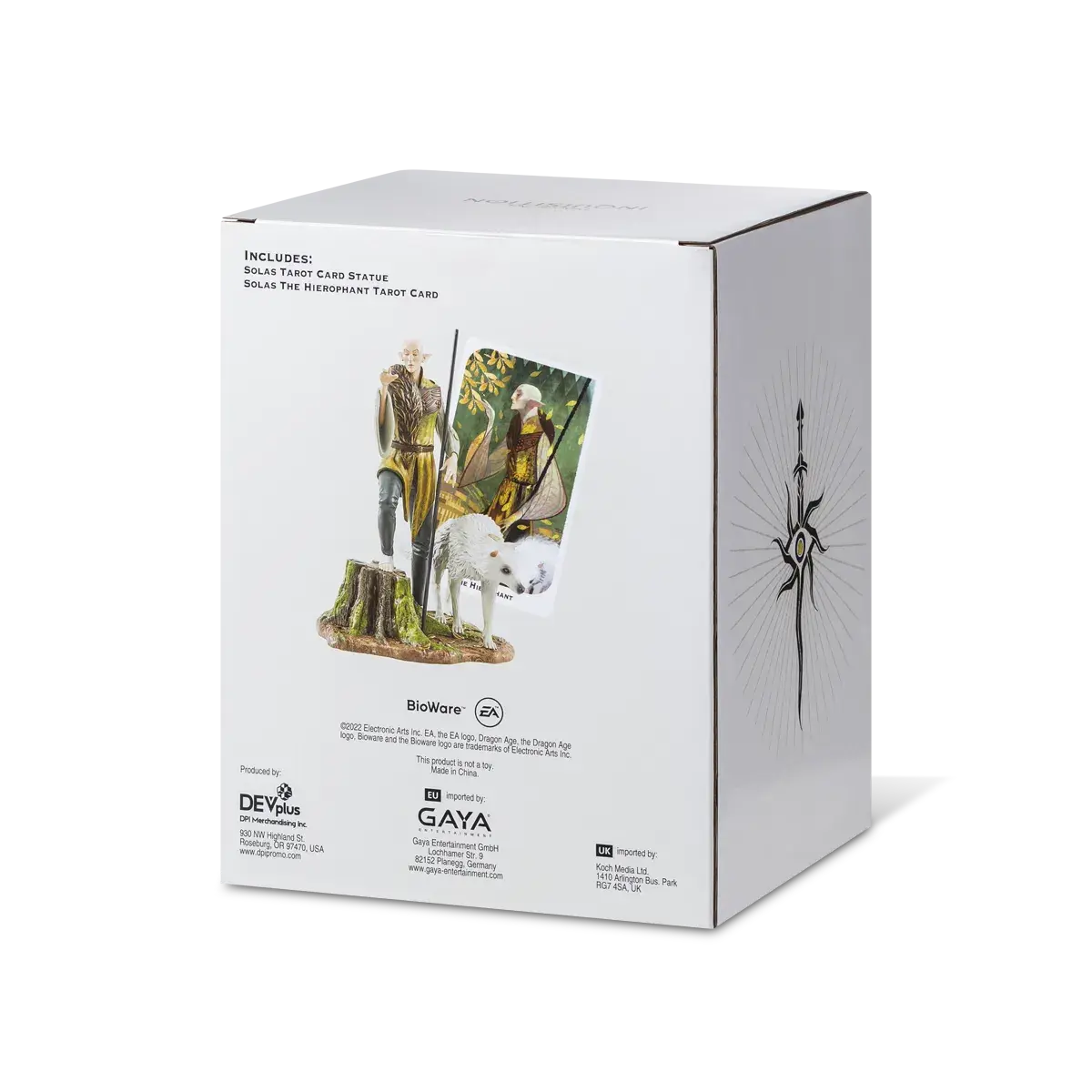 Dragon Age Solas Die Hierophant Tarotkarten-Statue