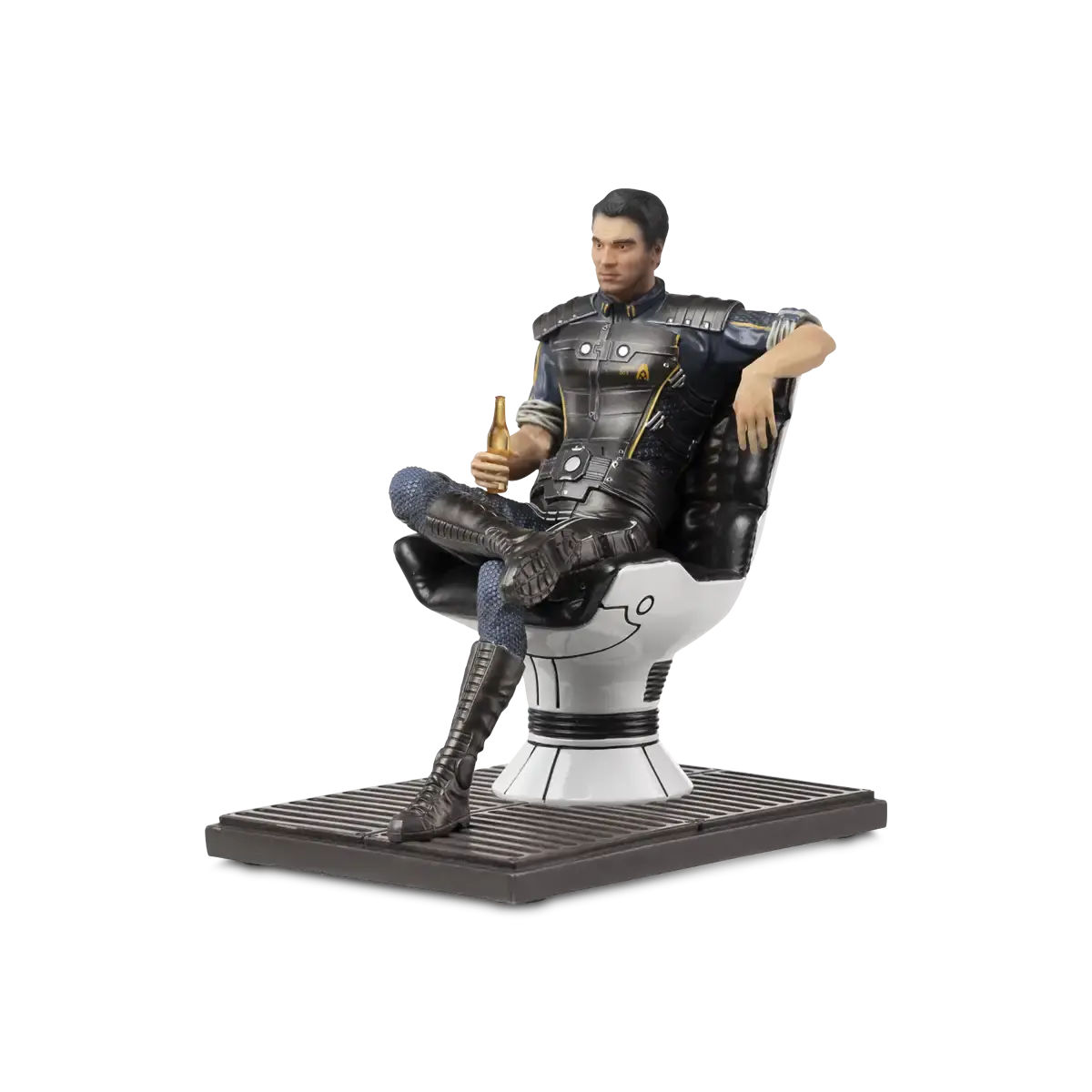 Mass Effect Kaidan Alenko Statue Cover Mass Effect Kaidan Alenko Statue Cover