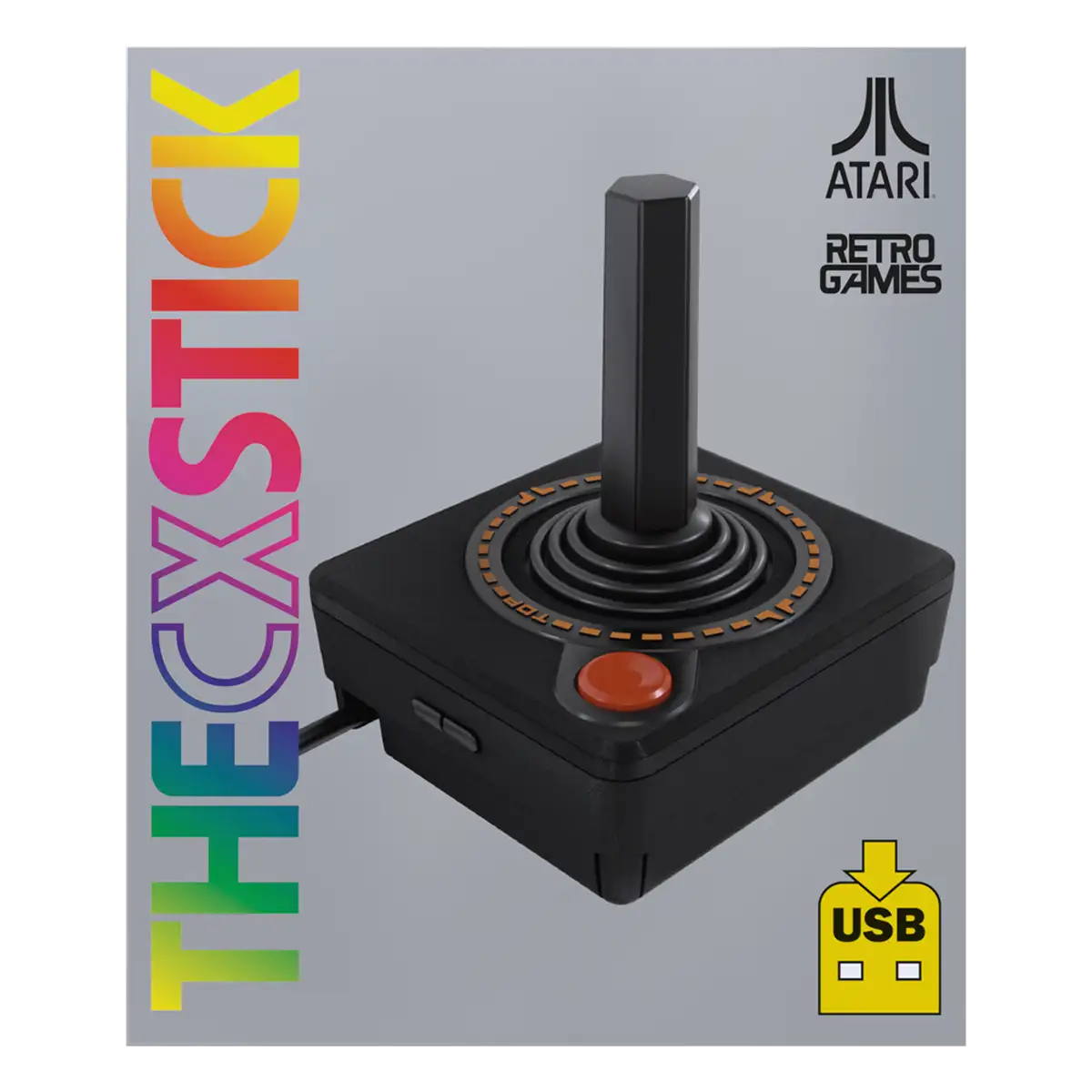 THECXSTICK (Solus Atari USB Joystick - Black) Thumbnail 2