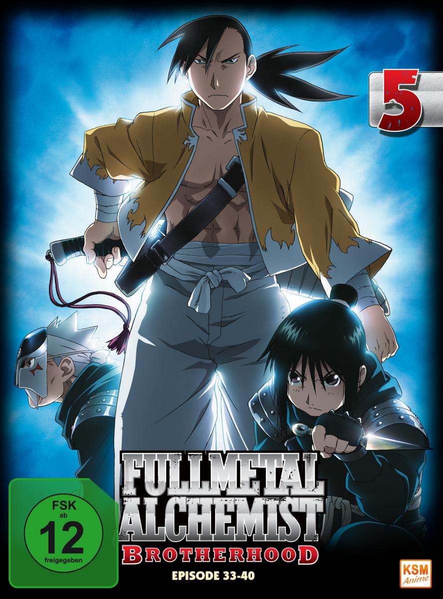 Fullmetal Alchemist: Brotherhood - Volume 5: Episode 33-40 (Limited Edition) [DVD]