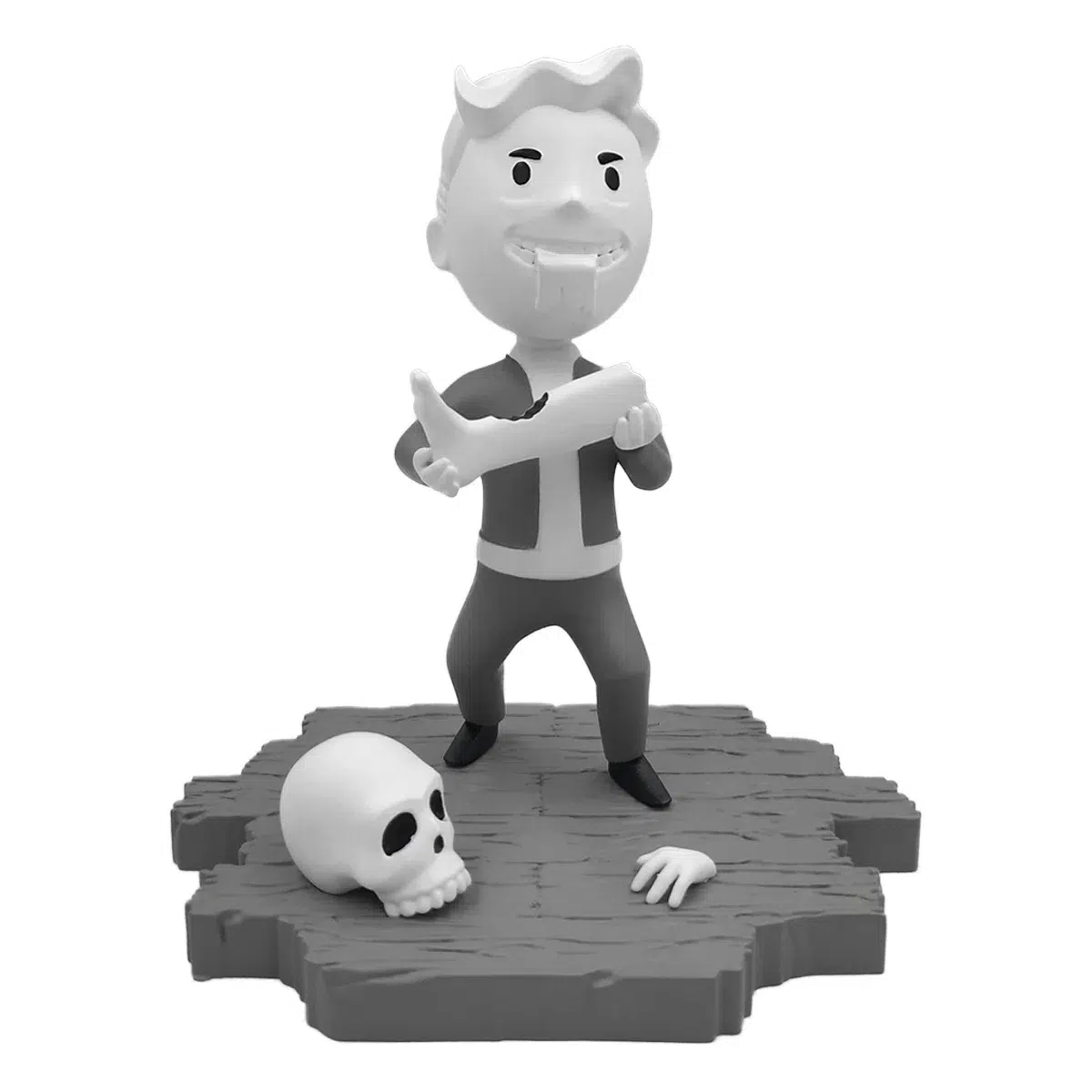 Fallout Statue "Mini Cannibal" Black & White