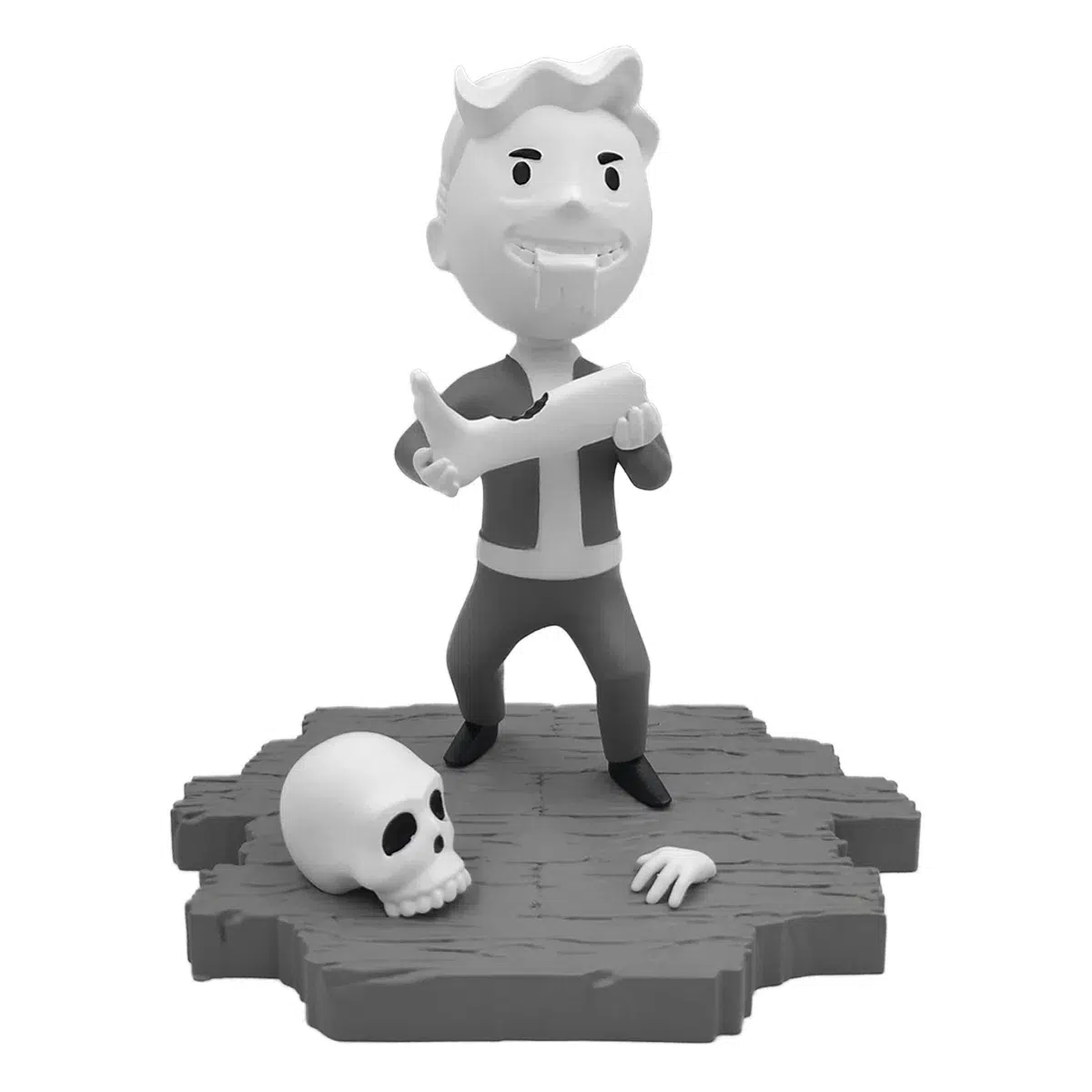 1067263-fallout-statue-mini-cannibal-black-and-white-front Fallout Statue "Mini Cannibal" Black & White Cover