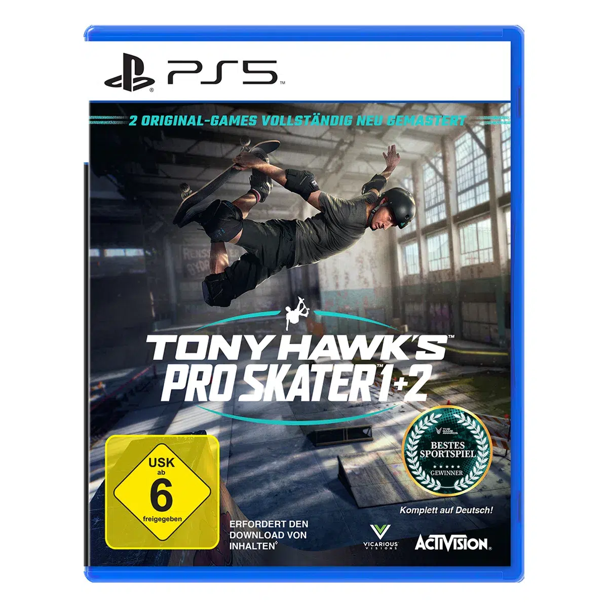 1067421-tony-hawks-pro-skater-1-2-ps5 Tony Hawk's Pro Skater 1+2 (PS5) Cover
