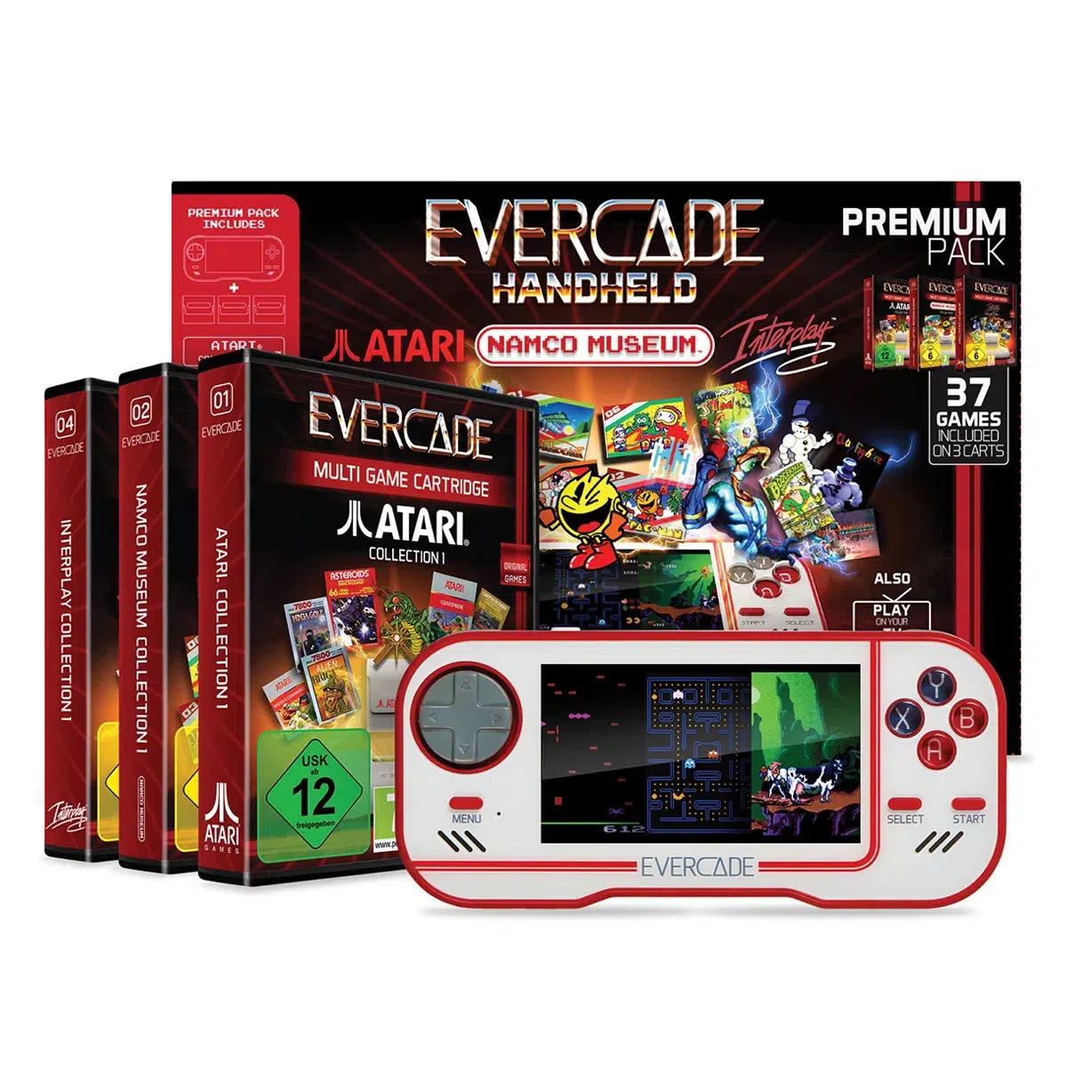 Blaze Evercade Premium Pack +3 Vol 1 - White