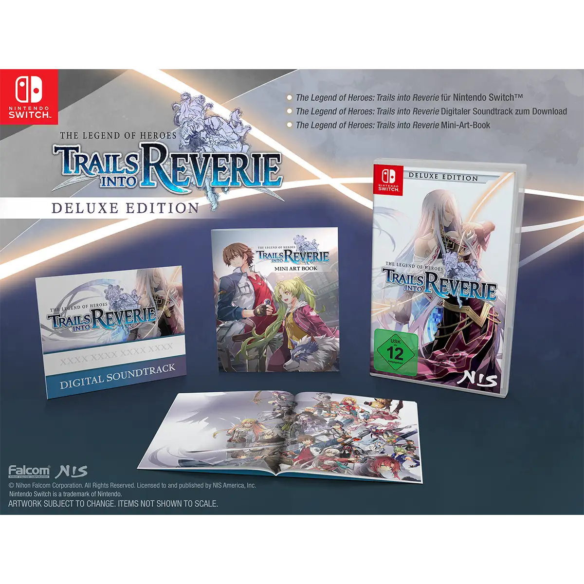 The Legend of Heroes: Trails into Reverie - Deluxe Edition (Switch) The Legend of Heroes: Trails into Reverie - Deluxe Edition (Switch)