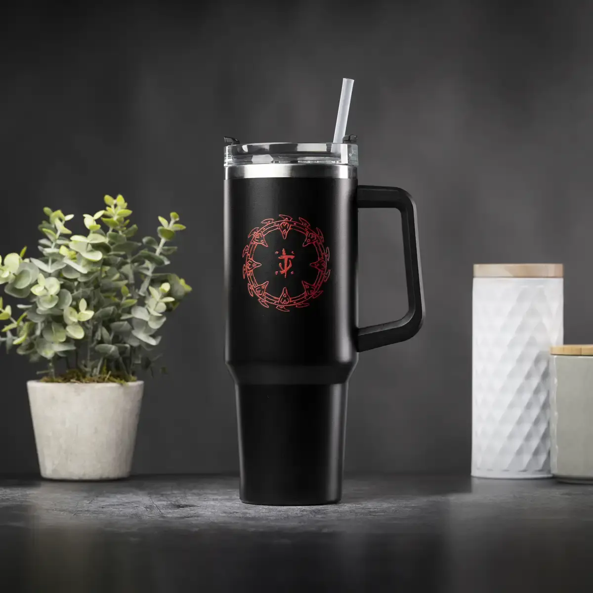 Doom The Dark Ages Insulated Mug "Shield" Doom The Dark Ages Insulated Mug "Shield"
