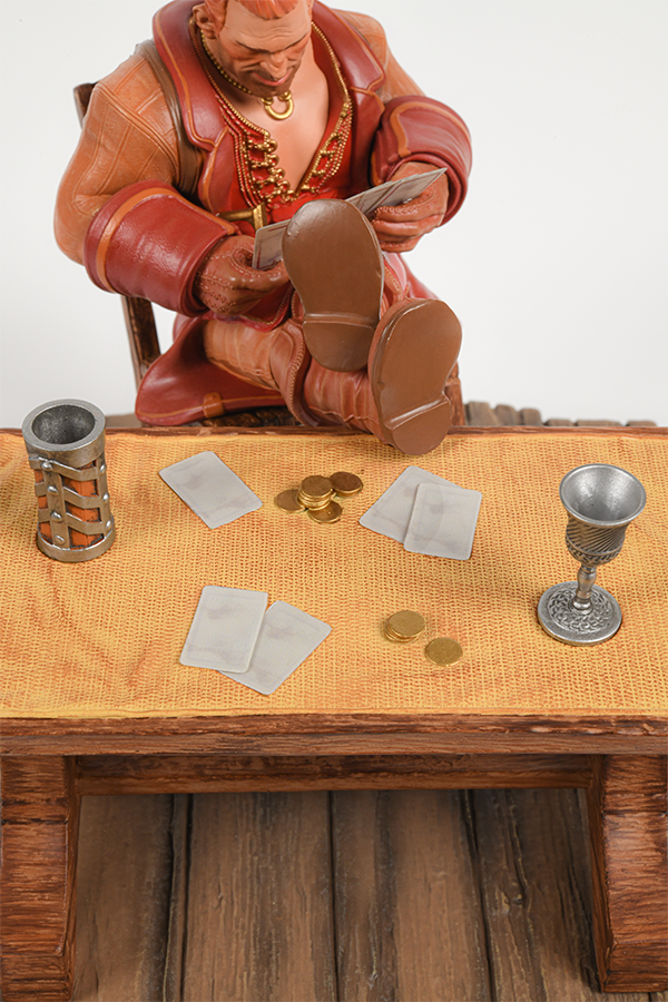 Dragon Age Varric The Sun Tarot Card Statue Dragon Age Varric The Sun Tarot Card Statue