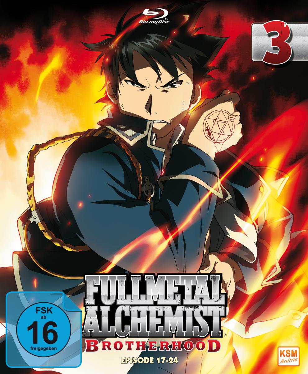 Fullmetal Alchemist: Brotherhood - Volume 3: Episode 17-24 (Limited Edtion) Blu-ray Cover