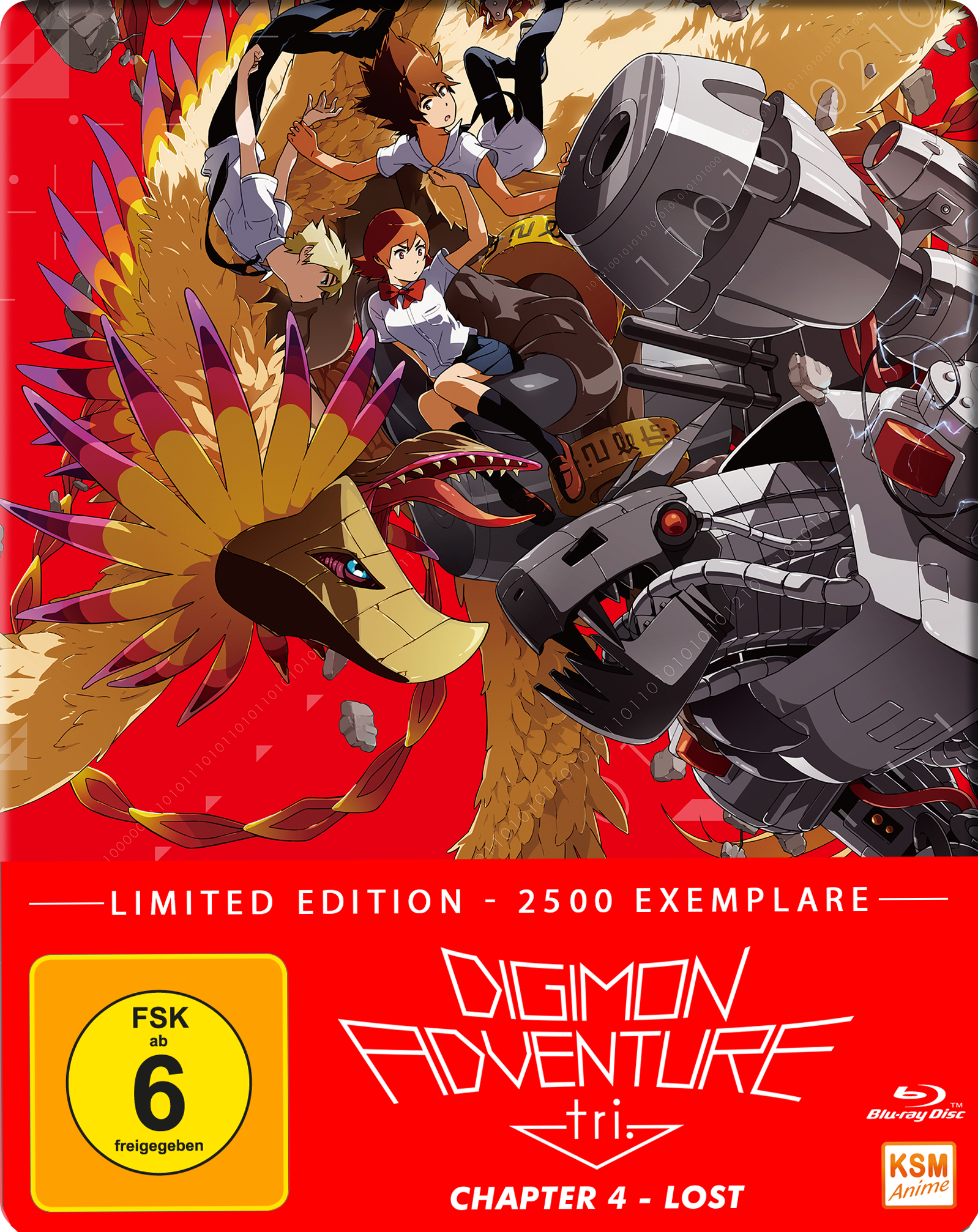 Digimon Adventure tri. Chapter 4 - Lost im FuturePak Blu-ray Cover