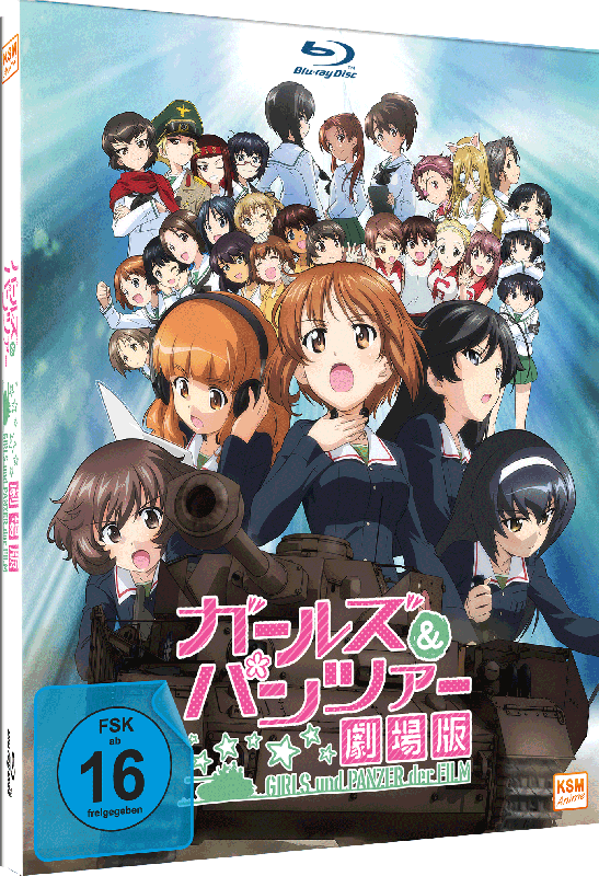 Girls & Panzer - Der Film Blu-ray Girls & Panzer - Der Film Blu-ray