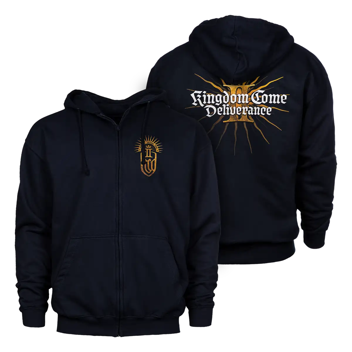 Kingdom Come: Deliverance II Zipper Hoodie "Official Logo" Kingdom Come: Deliverance II Zipper Hoodie "Official Logo"