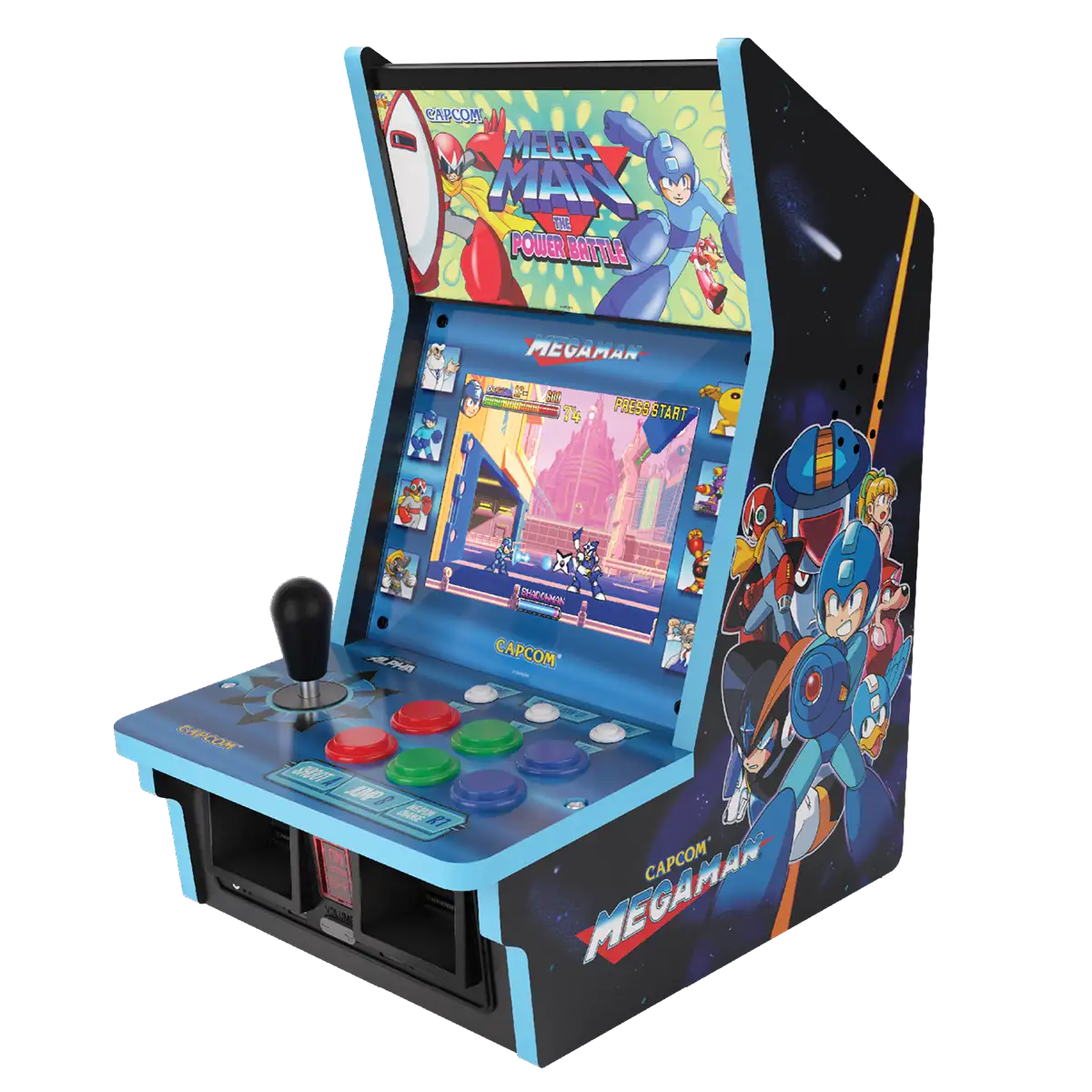 Blaze Evercade Alpha Mega Man Bartop Arcade Image 6