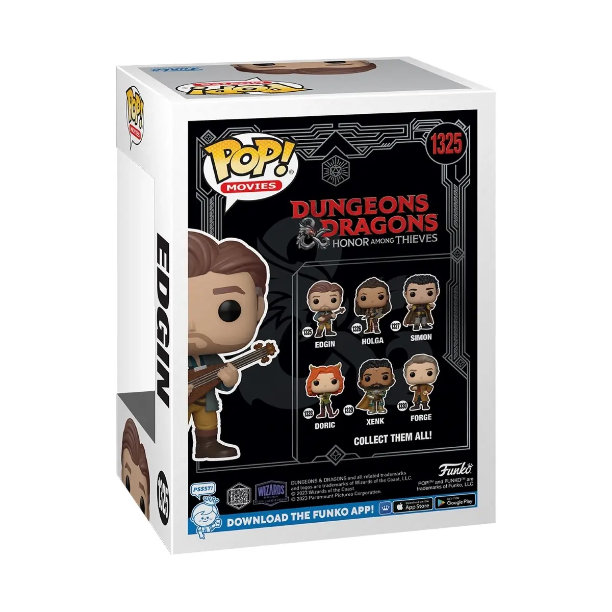 Funko POP! Movies: Dungeons and Dragons "Edgin" Funko POP! Movies: Dungeons and Dragons "Edgin"
