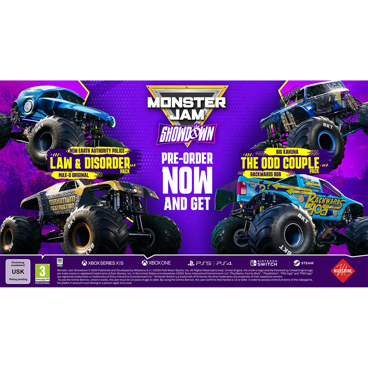 Monster Jam™ Showdown Day One Edition (PS5) Image 3