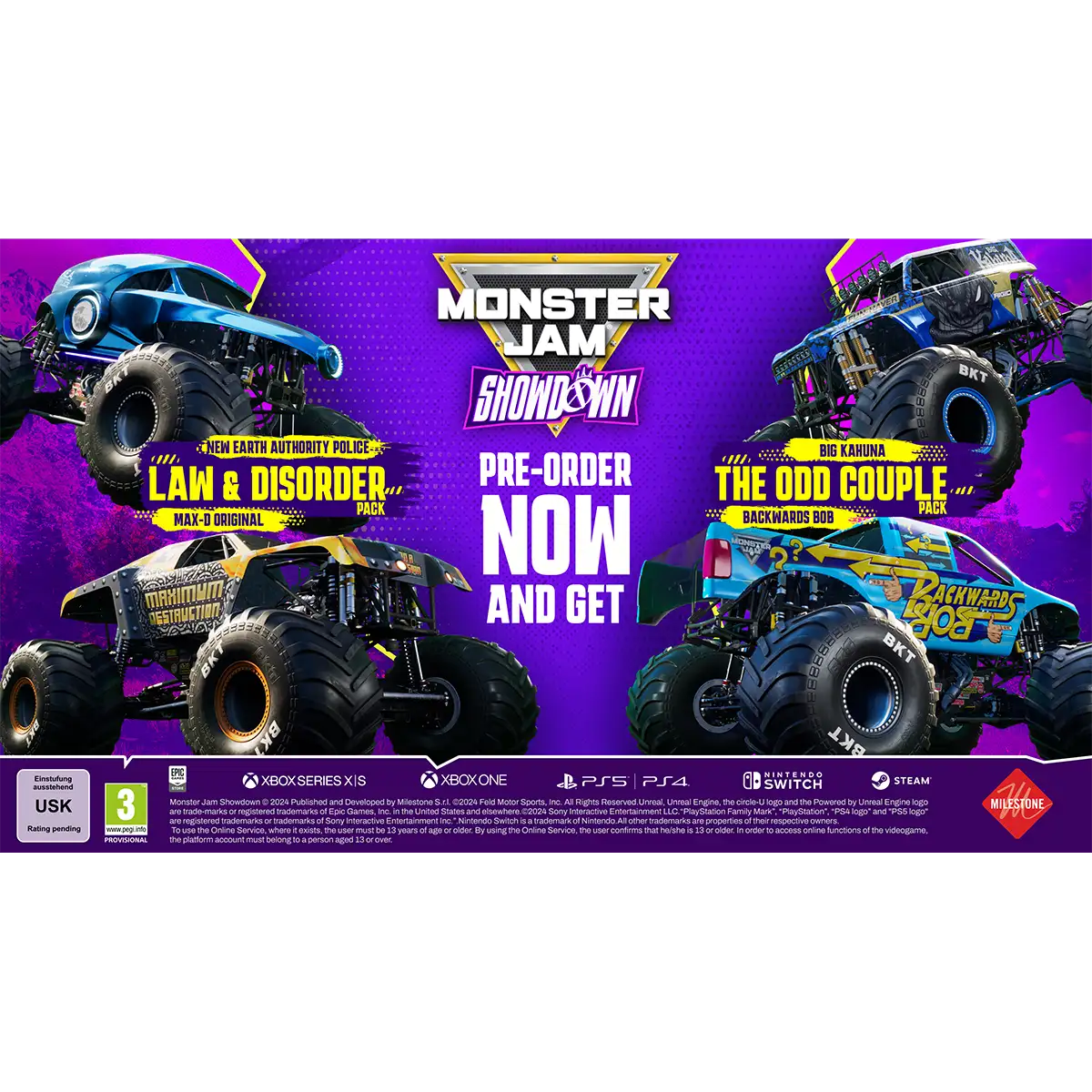 Monster Jam™ Showdown Day One Edition (XONE/XSRX) Monster Jam™ Showdown Day One Edition (XONE/XSRX)