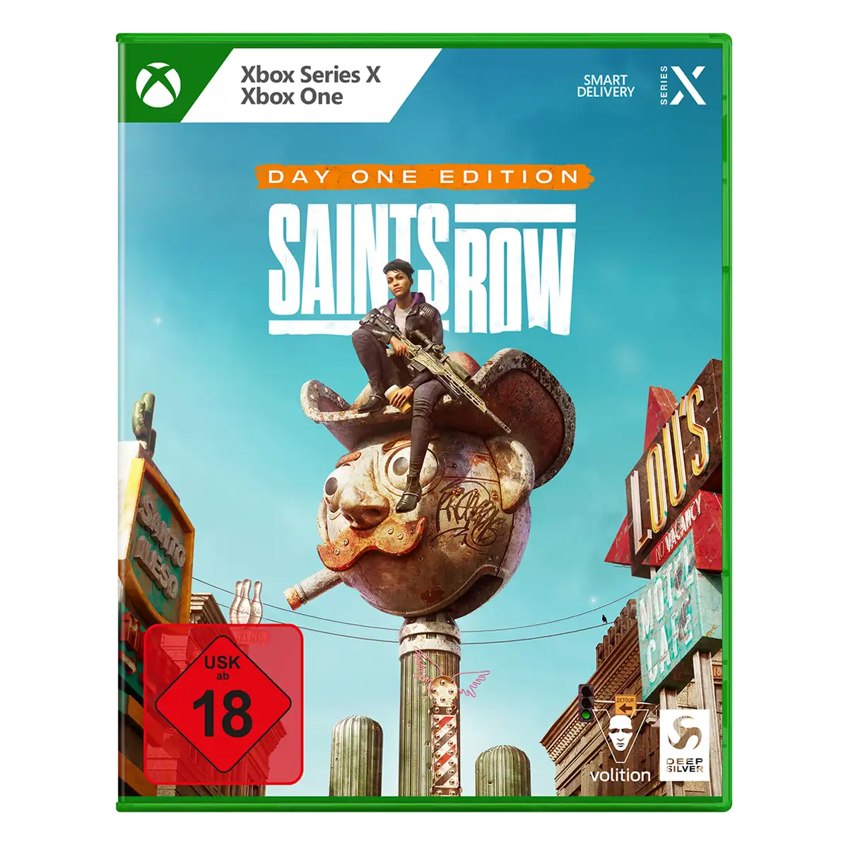 Saints Row Day One Edition (Xbox One / Xbox Series X) Cover Saints Row Day One Edition (Xbox One / Xbox Series X) Cover