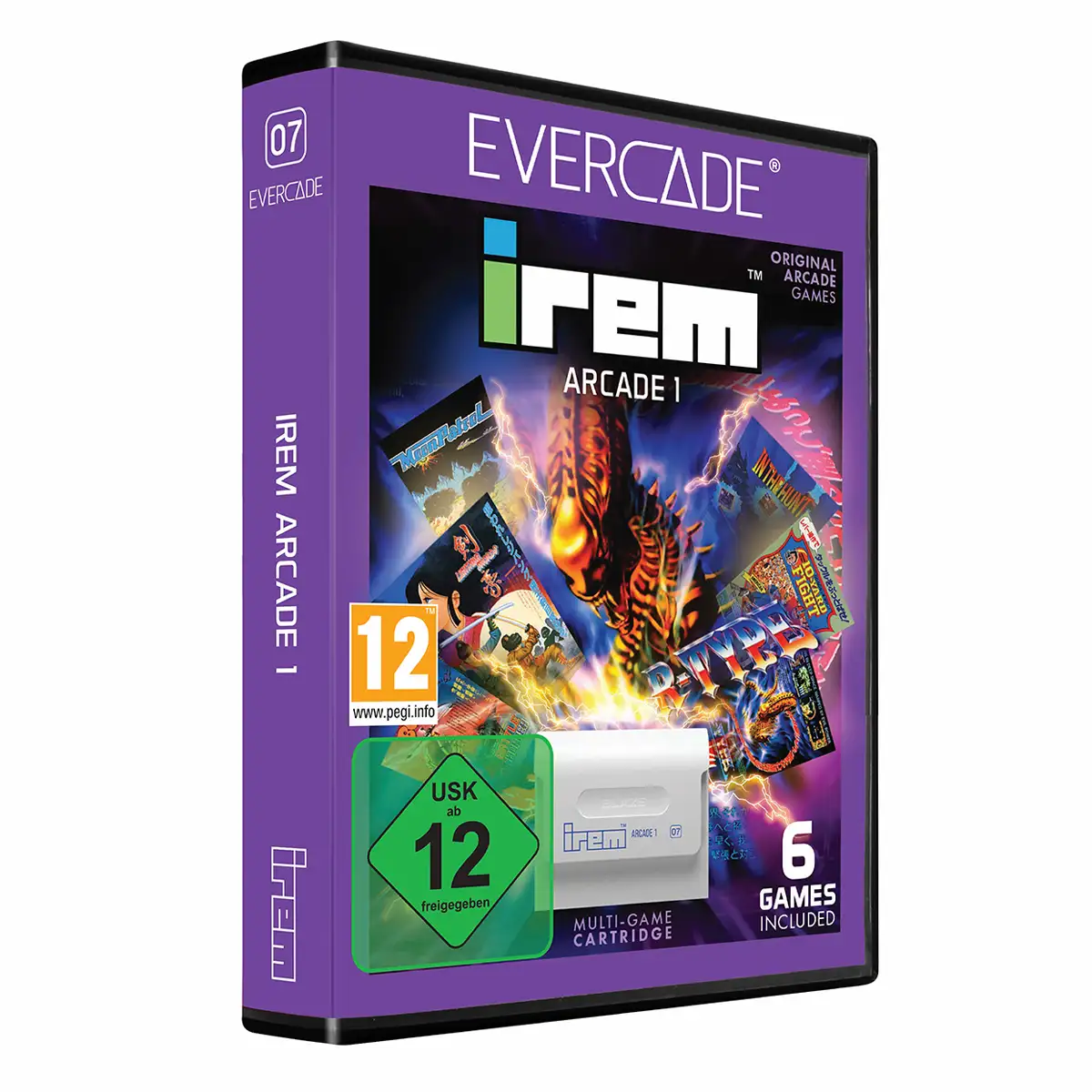 Blaze Evercade IREM Arcade Collection 1 Cartridge Cover