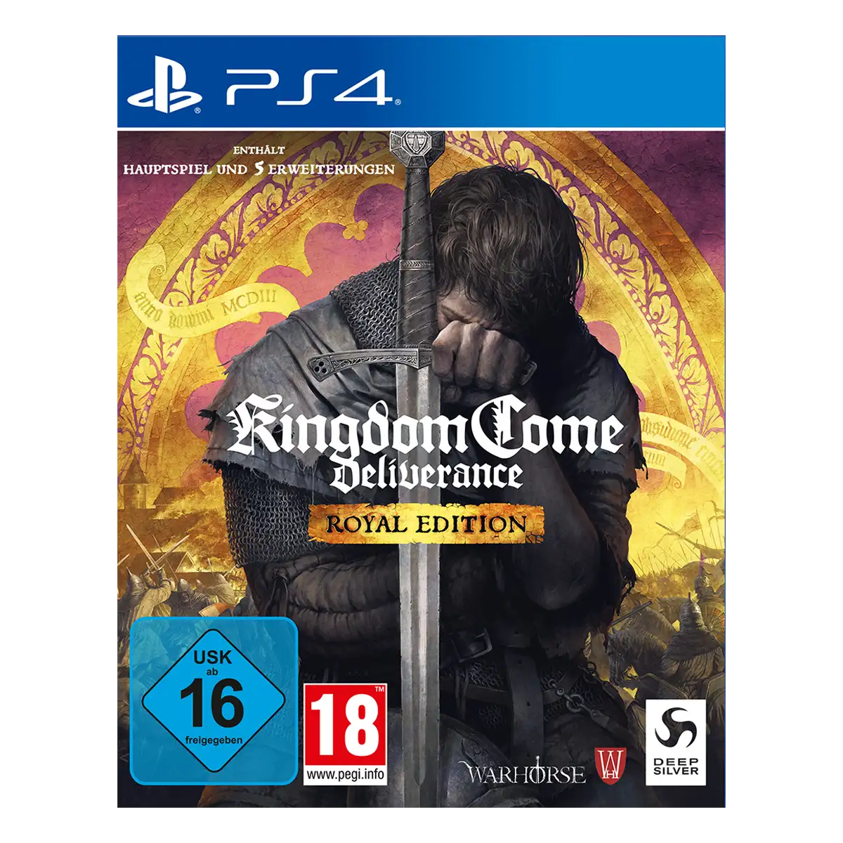 Kingdom Come: Deliverance Royal Edition Neuauflage (PS4) Cover Kingdom Come: Deliverance Royal Edition Neuauflage (PS4) Cover