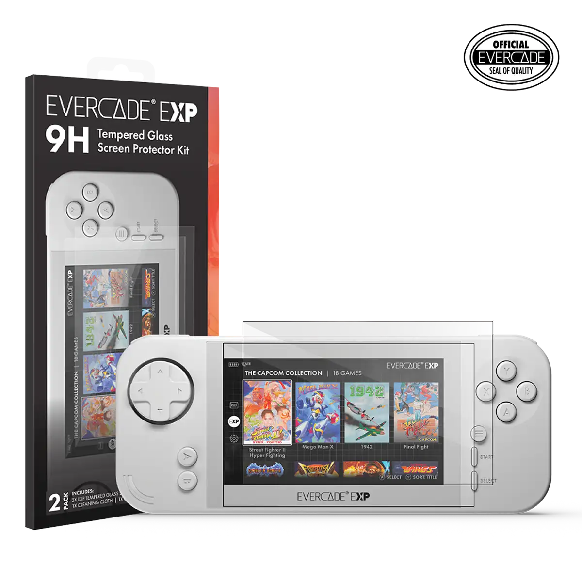 Blaze Evercade EXP Tempered Glass Blaze Evercade EXP Tempered Glass