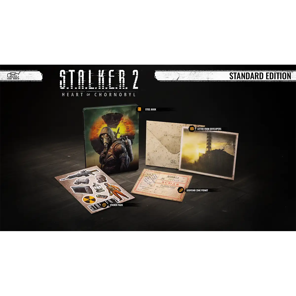 S.T.A.L.K.E.R. 2: Heart of Chornobyl Day One Steelbook Edition (XSRX) S.T.A.L.K.E.R. 2: Heart of Chornobyl Day One Steelbook Edition (XSRX)