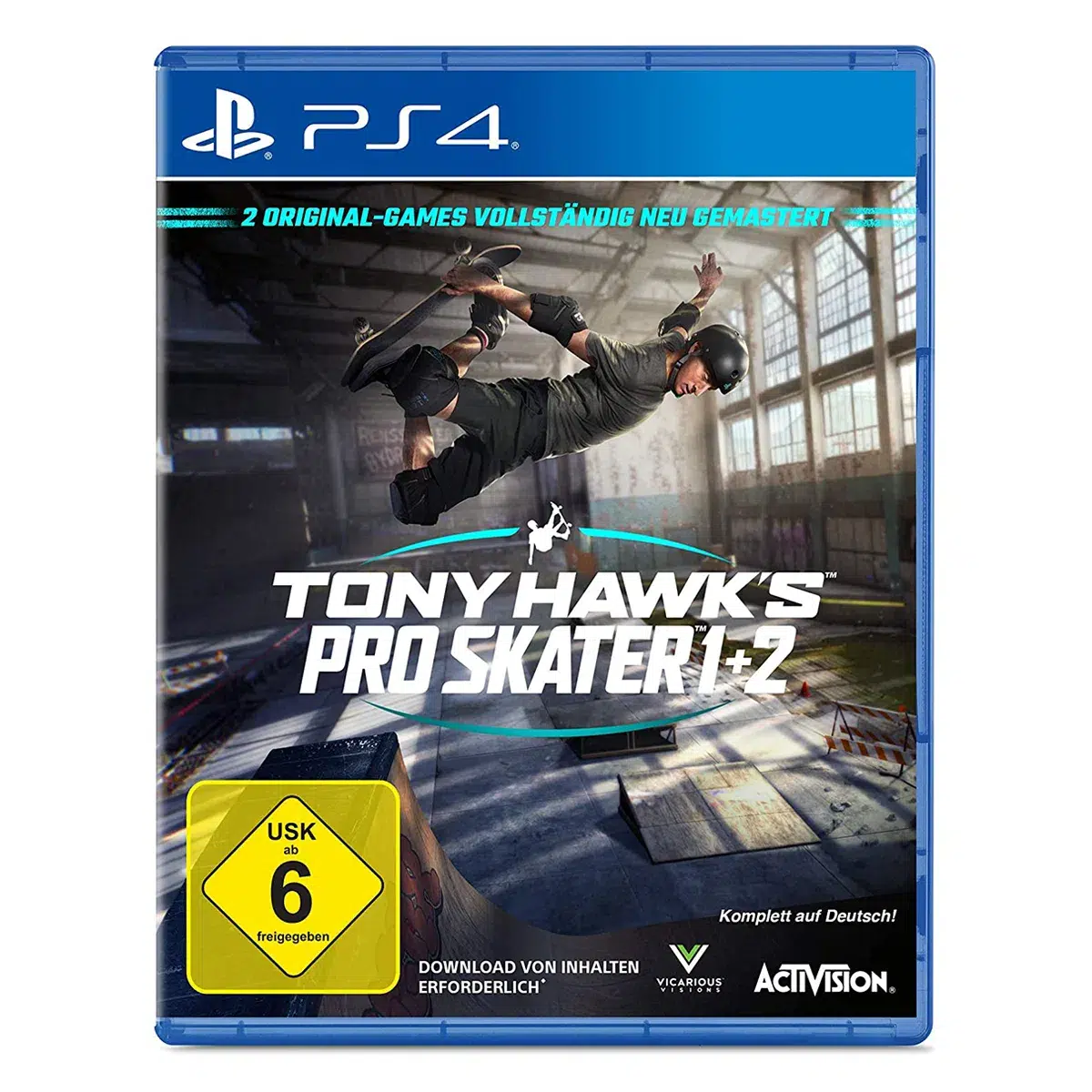 1067420-tony-hawks-pro-skater-1-2-PS4 Tony Hawk's Pro Skater 1+2 (PS4) Cover