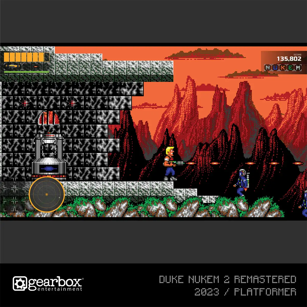 Blaze Evercade Duke Nukem Collection 1 Cartridge Image 5
