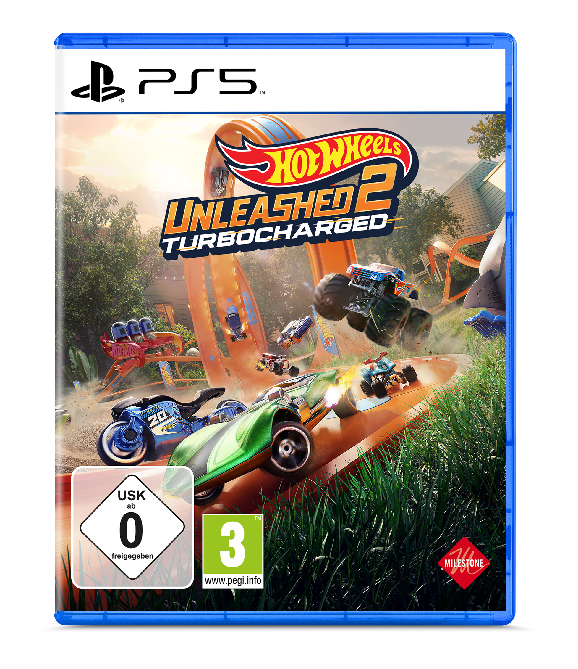 Hot Wheels Unleashed™ 2 Turbocharged (PS5) Cover Hot Wheels Unleashed™ 2 Turbocharged (PS5) Cover