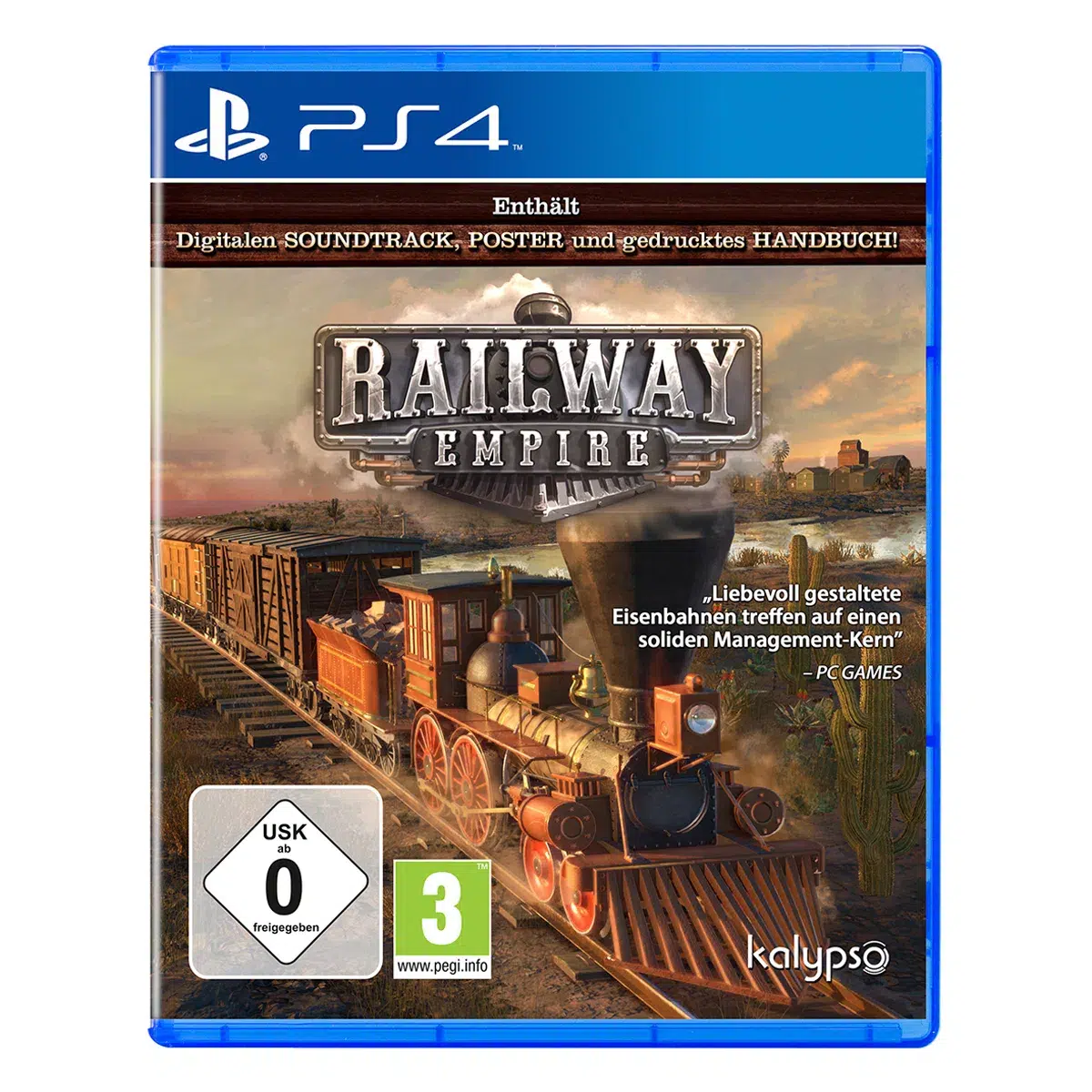 Railway Empire (PS4) Cover