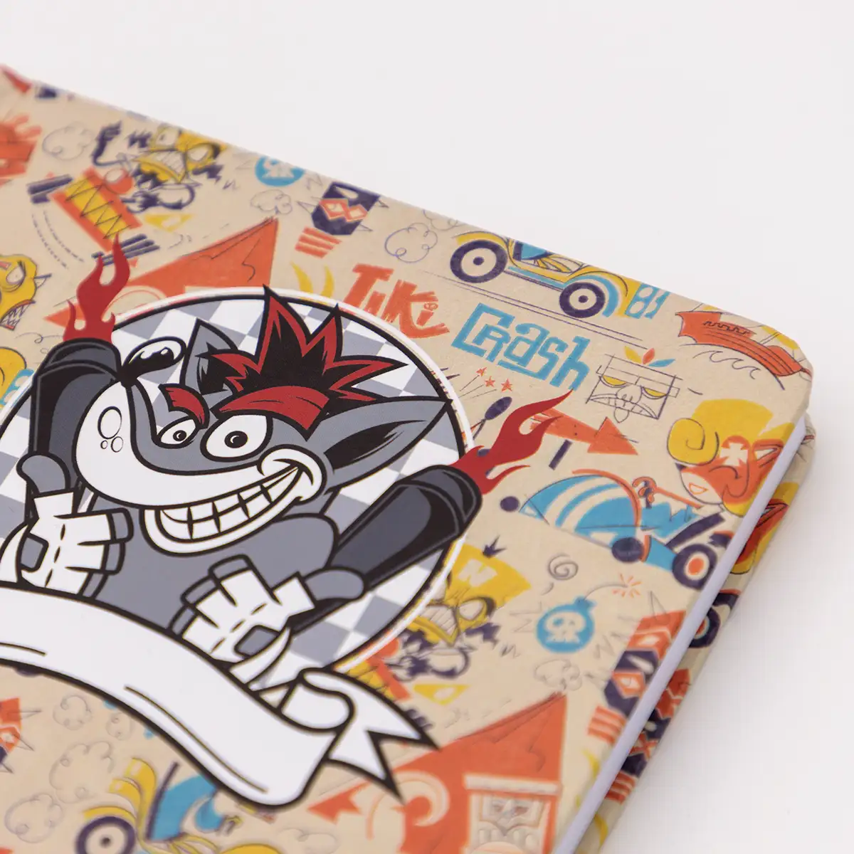 Crash Bandicoot Notebook "Racer" Crash Bandicoot Notebook "Racer"