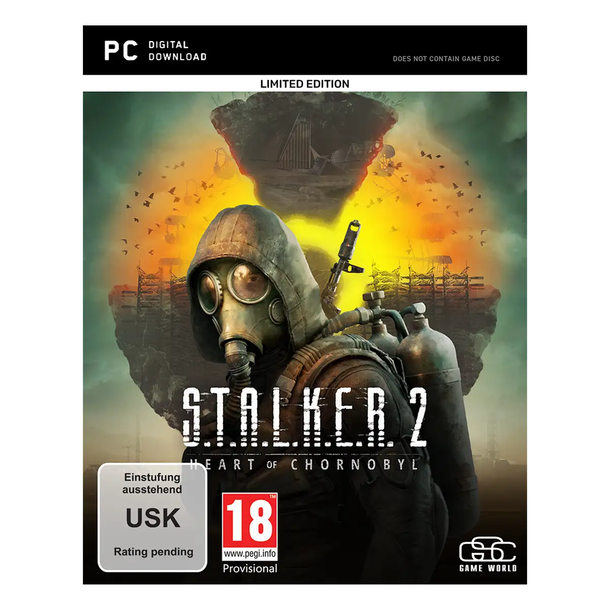 S.T.A.L.K.E.R. 2: Heart of Chornobyl Limited Edition (PC) Cover S.T.A.L.K.E.R. 2: Heart of Chornobyl Limited Edition (PC) Cover