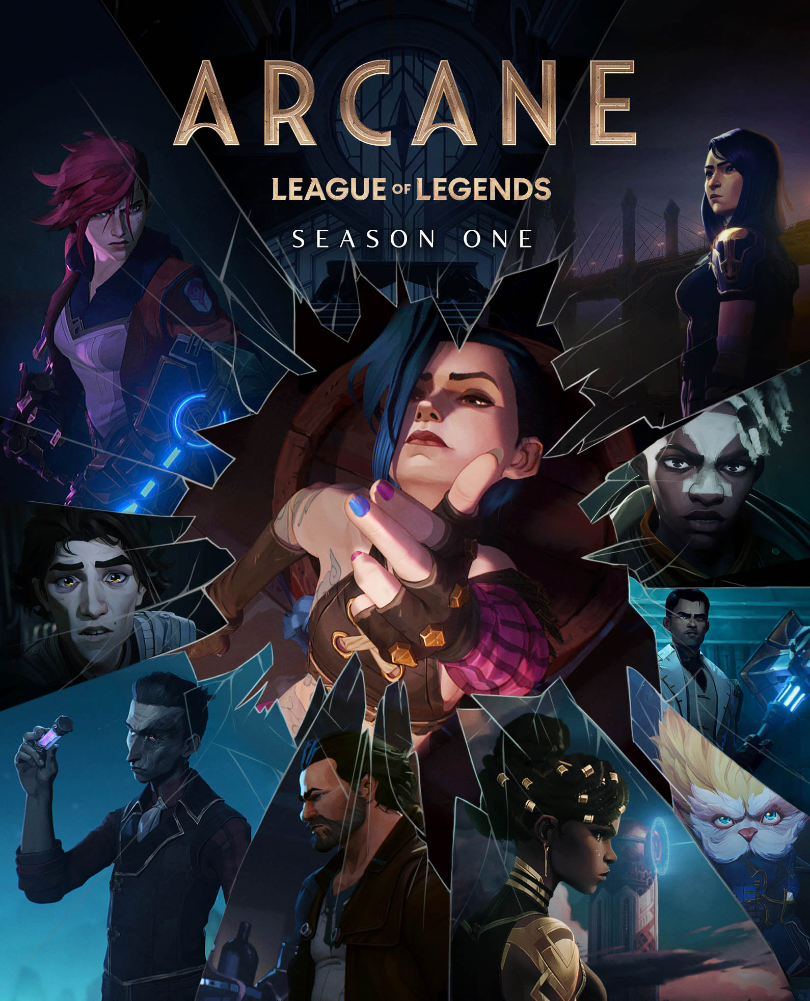 Arcane - League of Legends - Staffel 1 (3 Blu-rays) Arcane - League of Legends - Staffel 1 (3 Blu-rays)