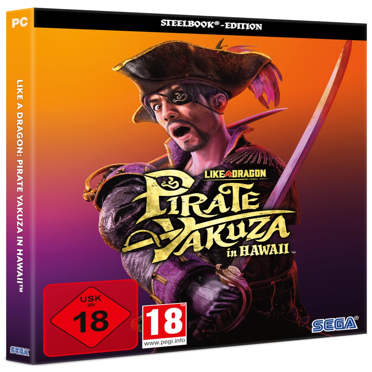 Like a Dragon Pirate Yakuza in Hawaii Steelbook Edition (PC) Like a Dragon Pirate Yakuza in Hawaii Steelbook Edition (PC)