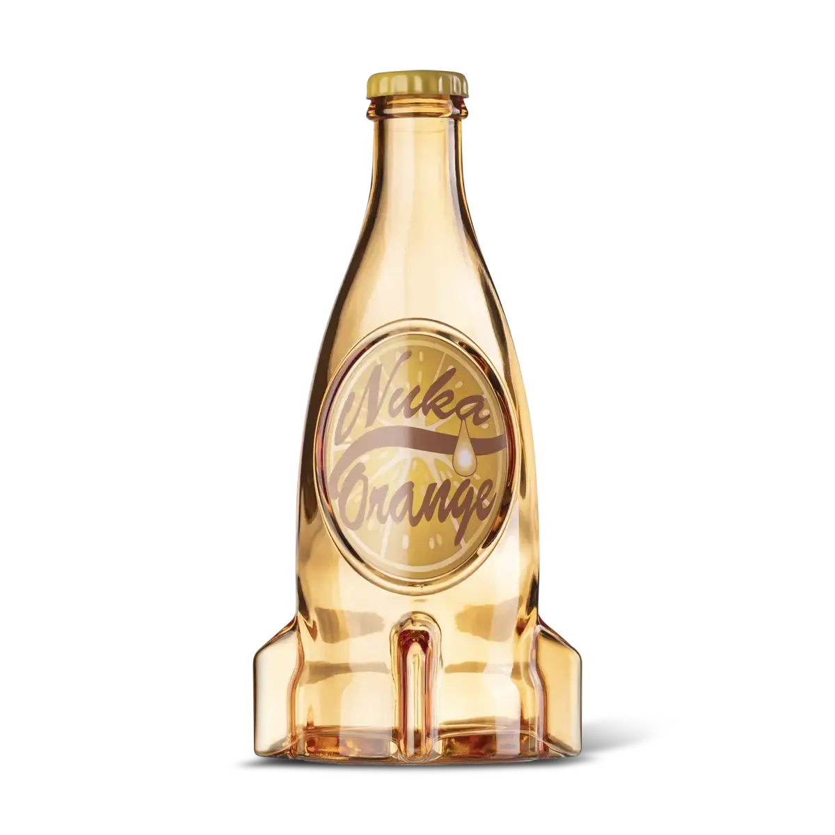Fallout "Nuka Cola Orange" Glasflasche und Kronkorken Fallout "Nuka Cola Orange" Glasflasche und Kronkorken