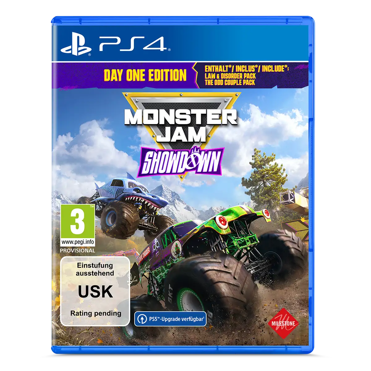 Monster Jam™ Showdown Day One Edition (PS4) Cover