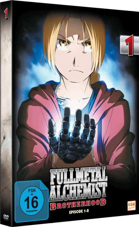 Fullmetal Alchemist: Brotherhood - Volume 1: Episode 01-08 (Limited Edition) [DVD] Image 2