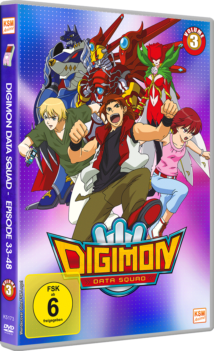 Digimon Data Squad - Volume 3: Episode 33-48 [DVD] Image 2