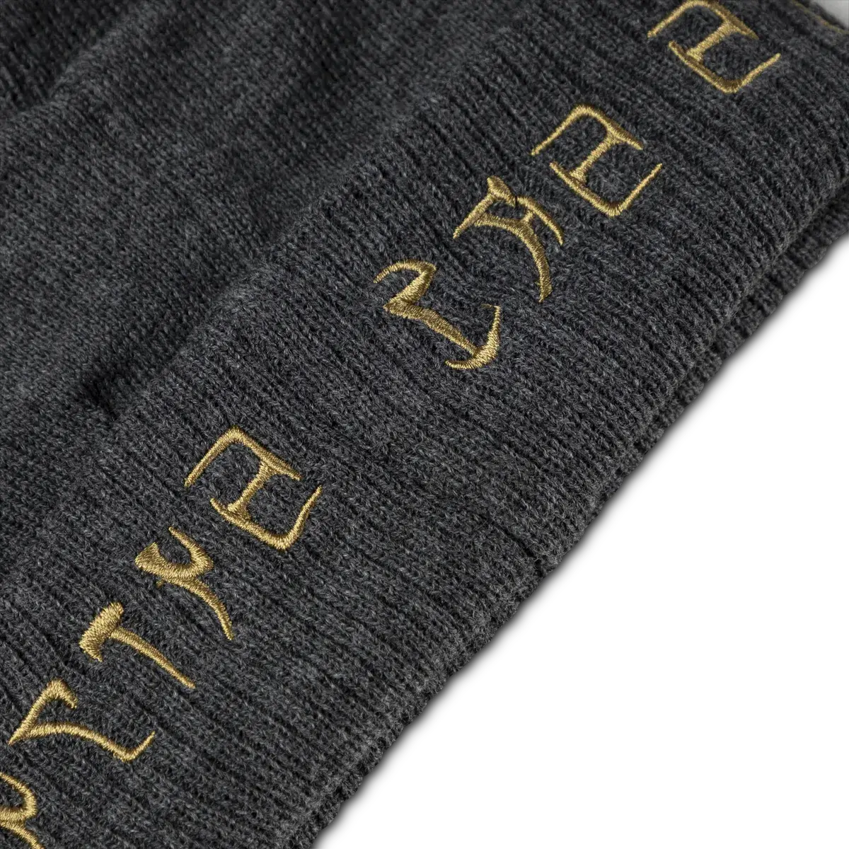The Elder Scrolls Online Beanie "Daedric Runes" grey