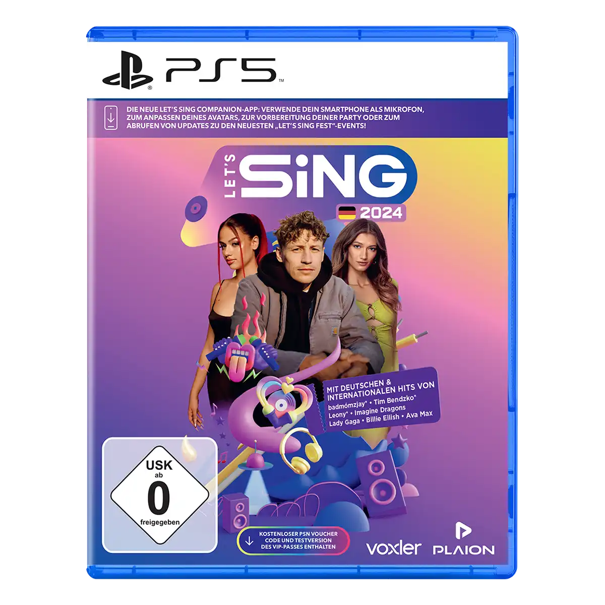 Let's Sing 2024 German Version (PS5) Cover